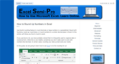 Desktop Screenshot of excelsemipro.com